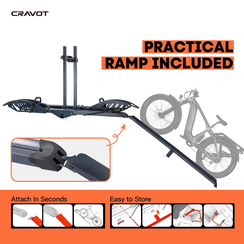 CyberRack E2 Hitch Bike Rack
