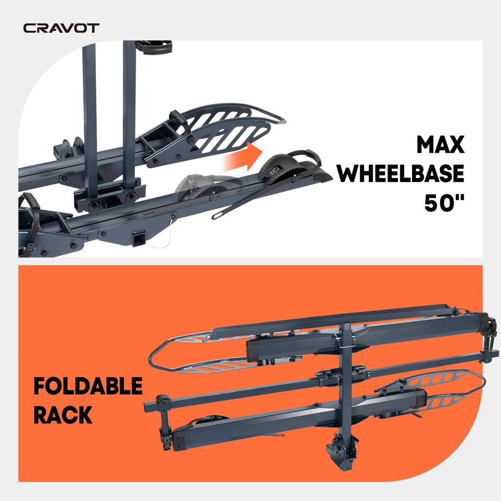 CyberRack E2 Hitch Bike Rack
