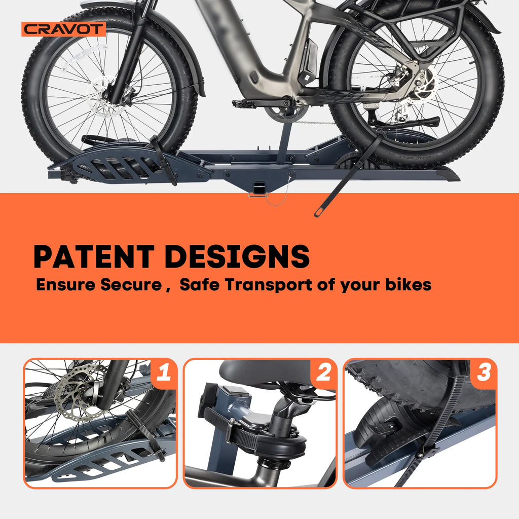 CyberRack E2 Hitch Bike Rack