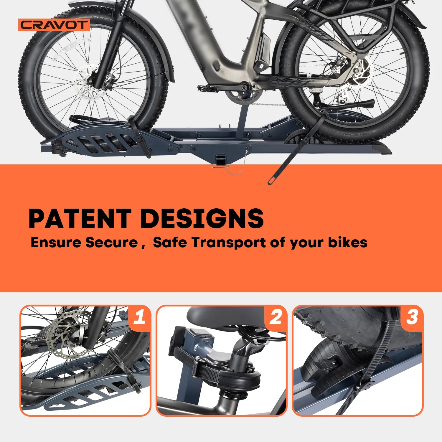CyberRack E2 Hitch Bike Rack