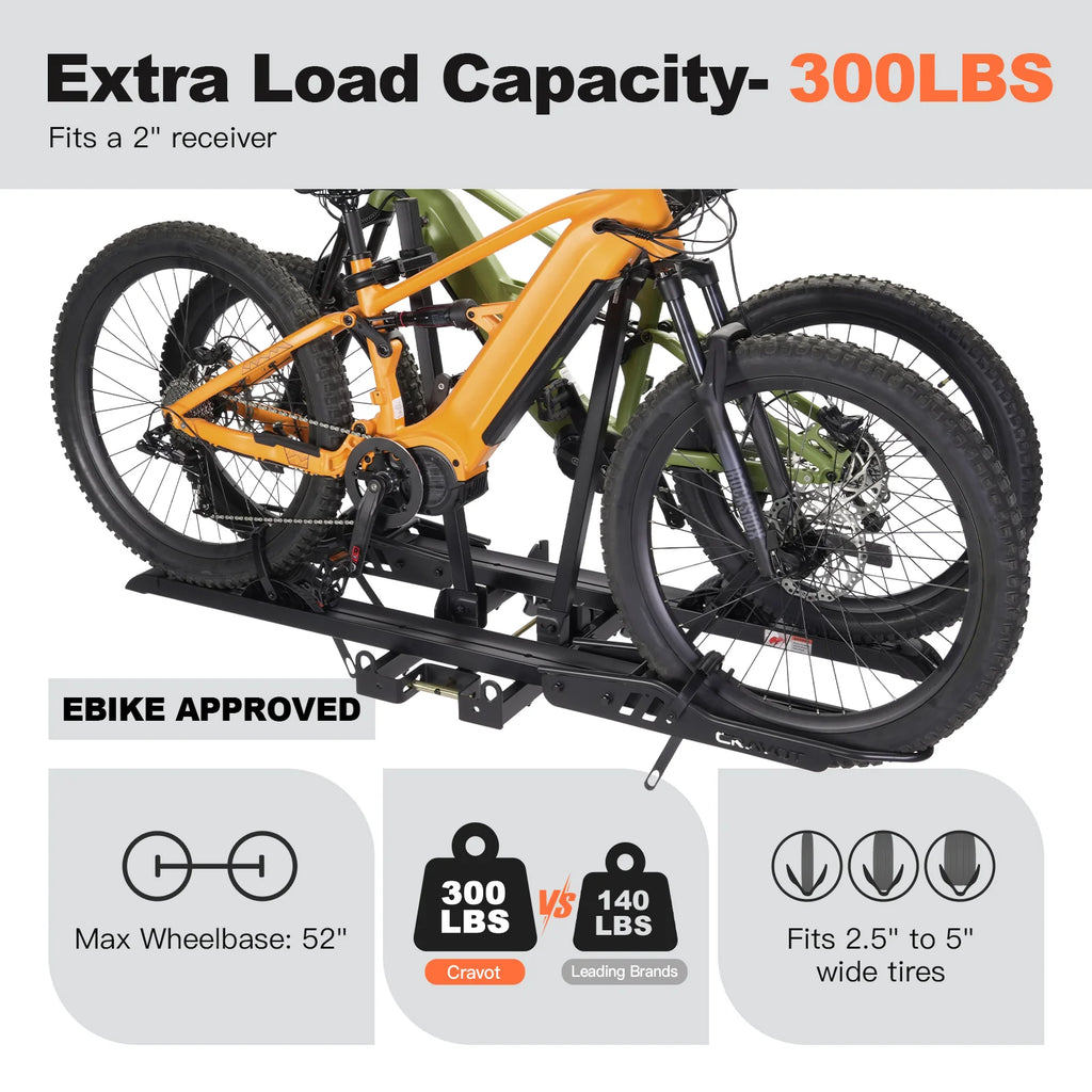 CyberRack S2 Hitch Bike Rack