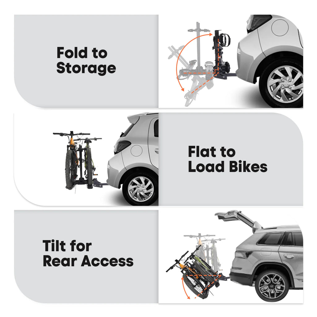 CyberRack S2 Hitch Bike Rack