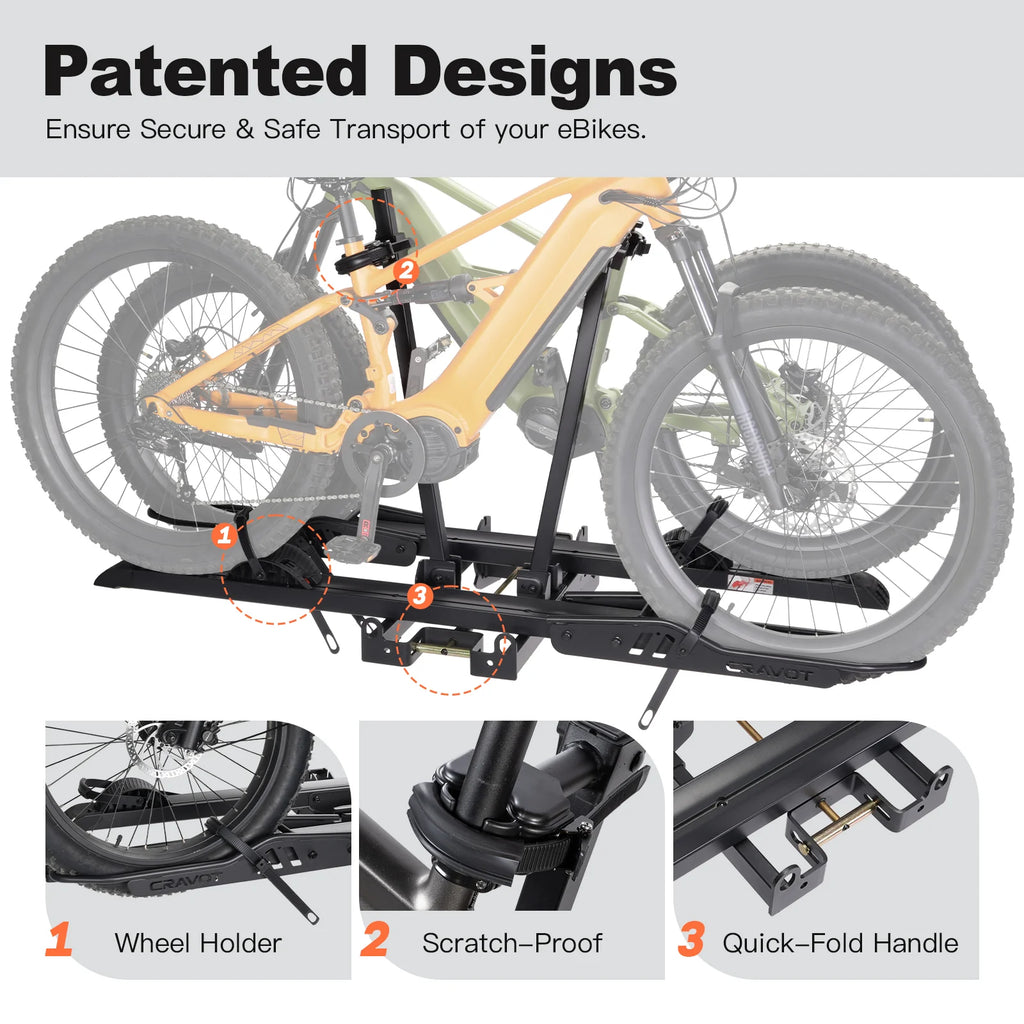 CyberRack S2 Hitch Bike Rack