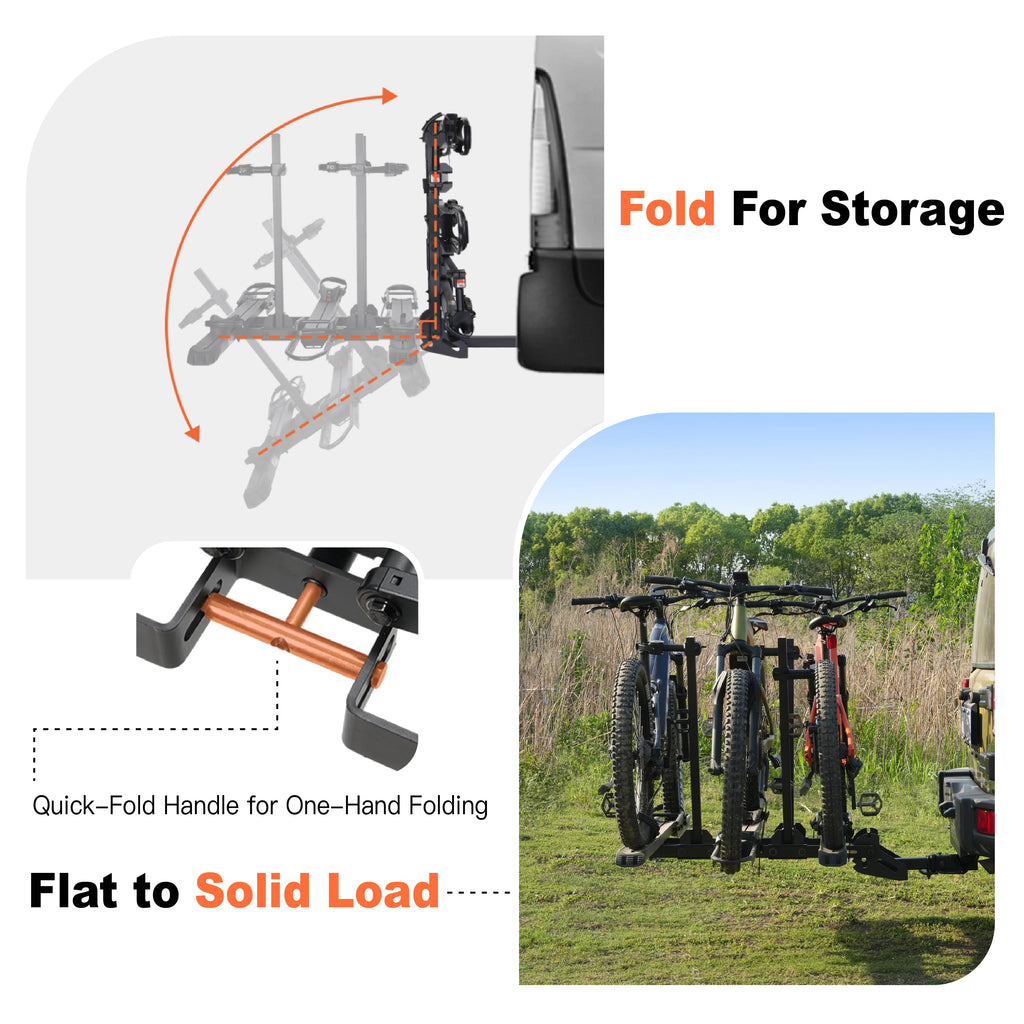 CyberRack S3 Hitch Bike Rack