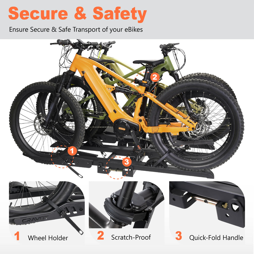 CyberRack S3 Hitch Bike Rack